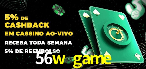 Promoções do cassino ao Vivo 56w game